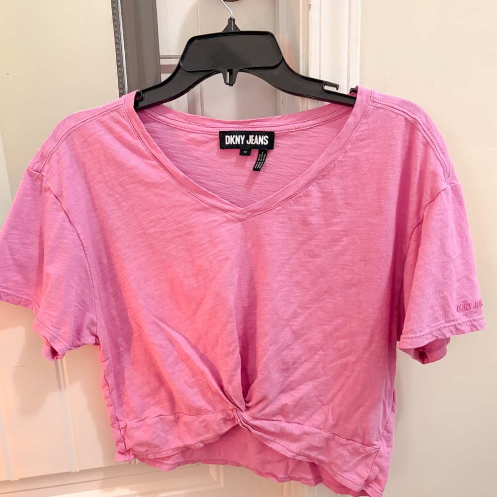 DKNY Pink Crop Top